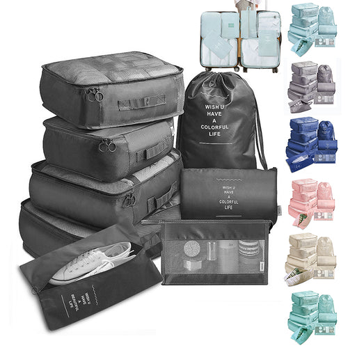 8-Piece Packing Organizer Set